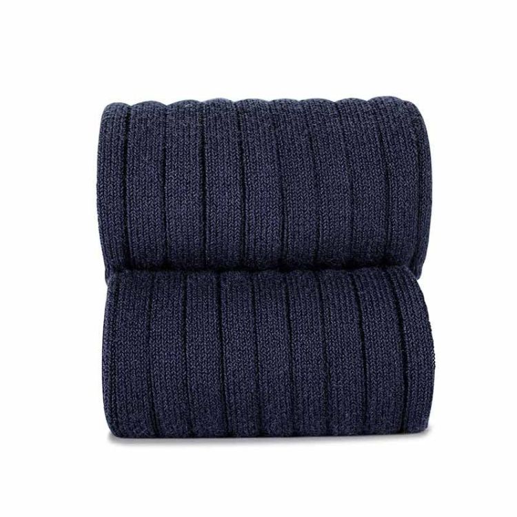 broekkousen in katoen 480 navy blue