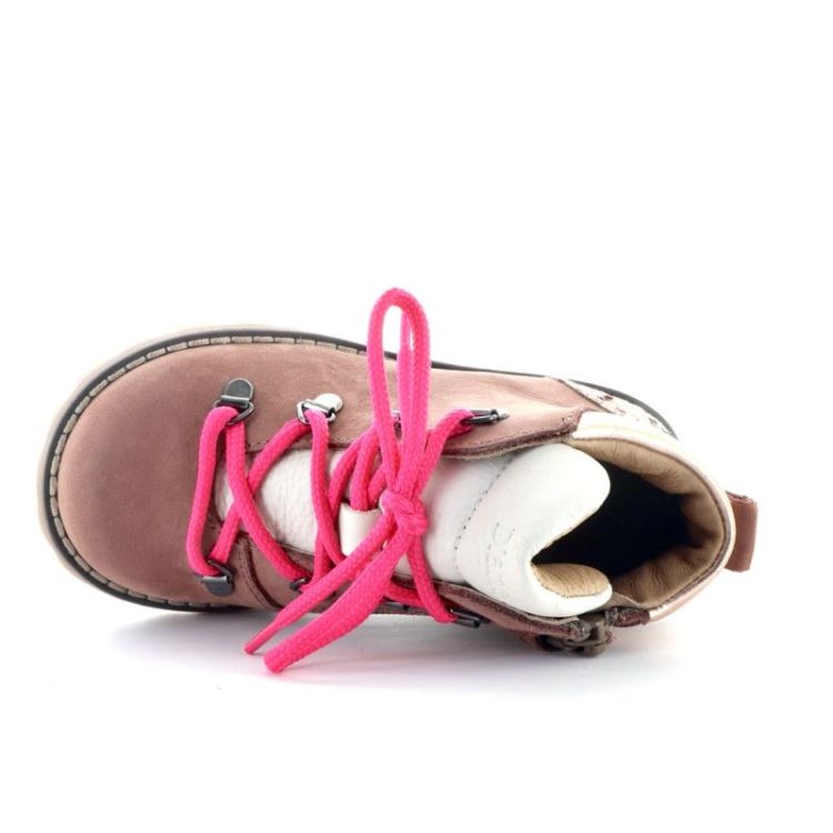stoere boots rits en veter pervinca