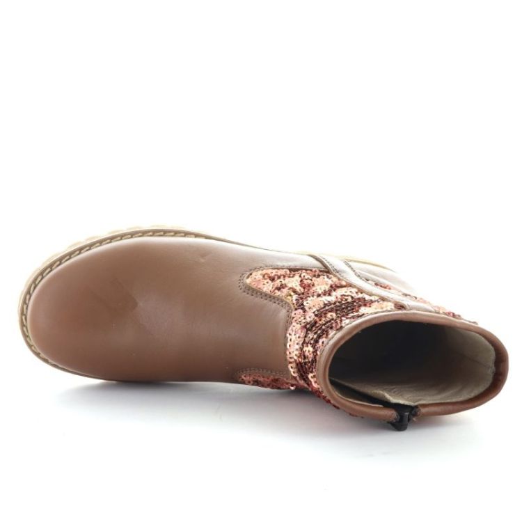 glitter boots cuoio
