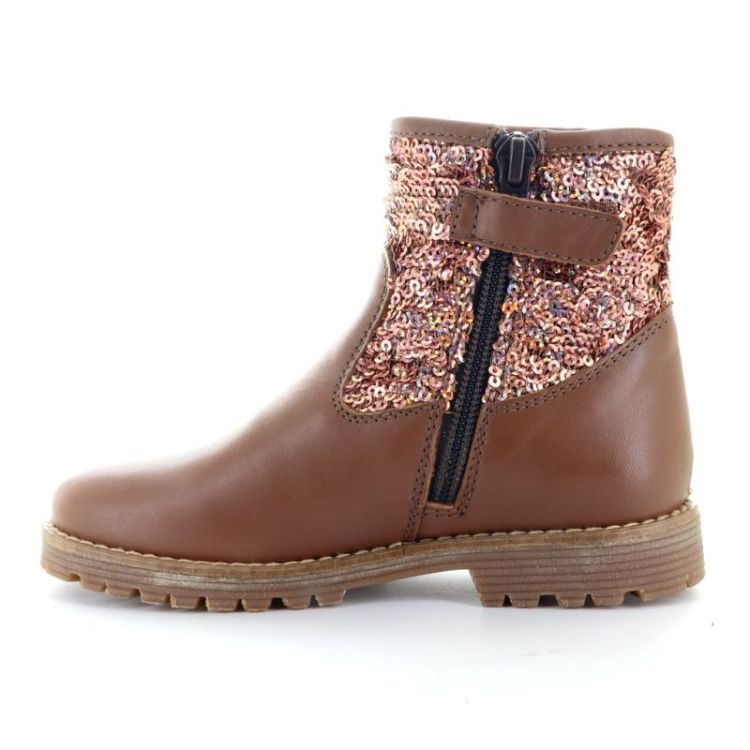 glitter boots cuoio