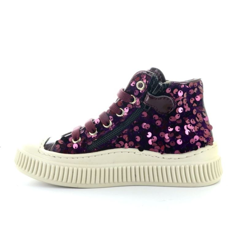 glitter sneakers bordeaux