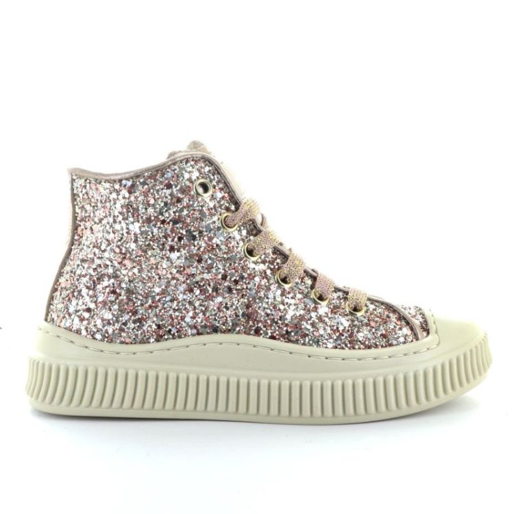 glitter sneakers roze