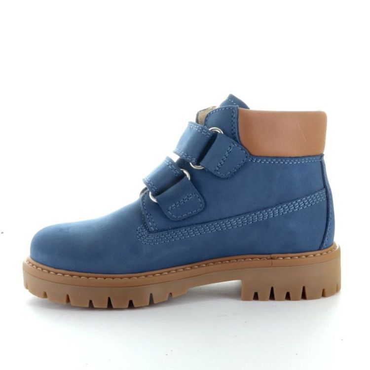 stoere velcro boots petrol