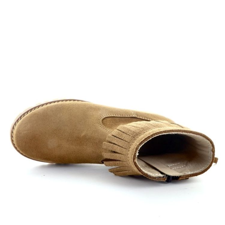 fringel boots caramel