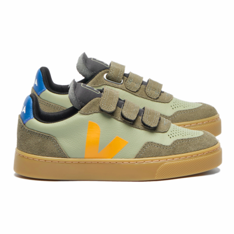 SMALL V-90 O.T. LEATHER mango kaki